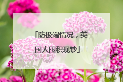 防极端情况，英国人囤积现钞